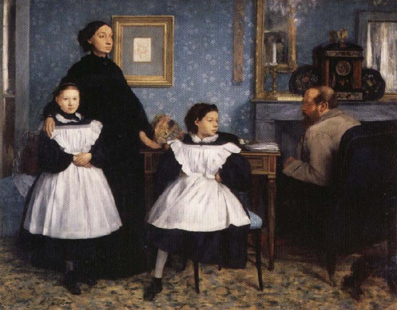 Edgar Degas The Bellelli Family Norge oil painting art